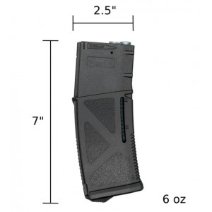 Магазин механический с изменяемым объемом 130/30 rounds Arcturus EMM M4/M16 для M4/M16 Black